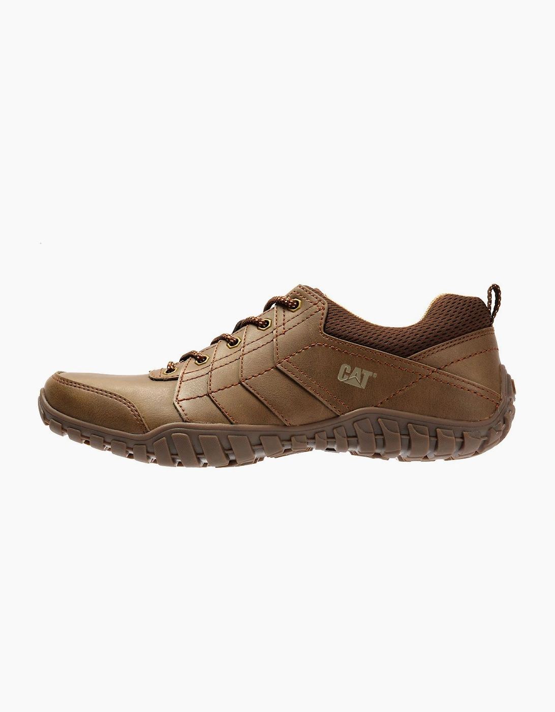 Caterpillar Instruct Suede Men's Brown Lace-Up Shoes
