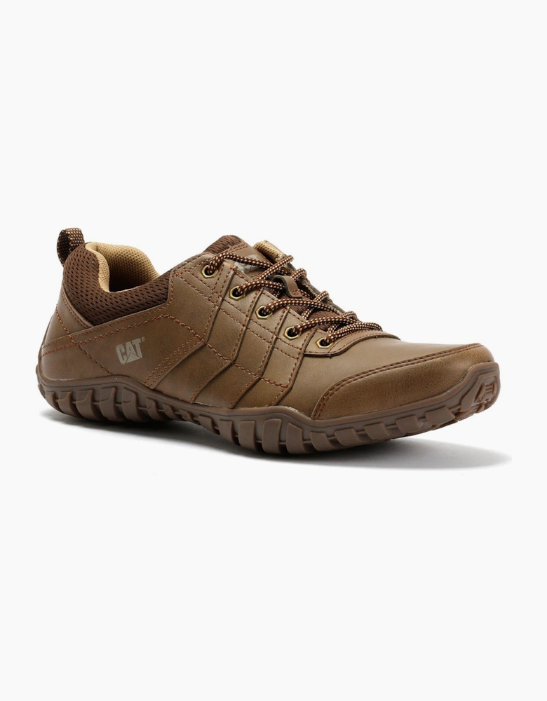 Caterpillar Instruct Suede Men's Brown Lace-Up Shoes