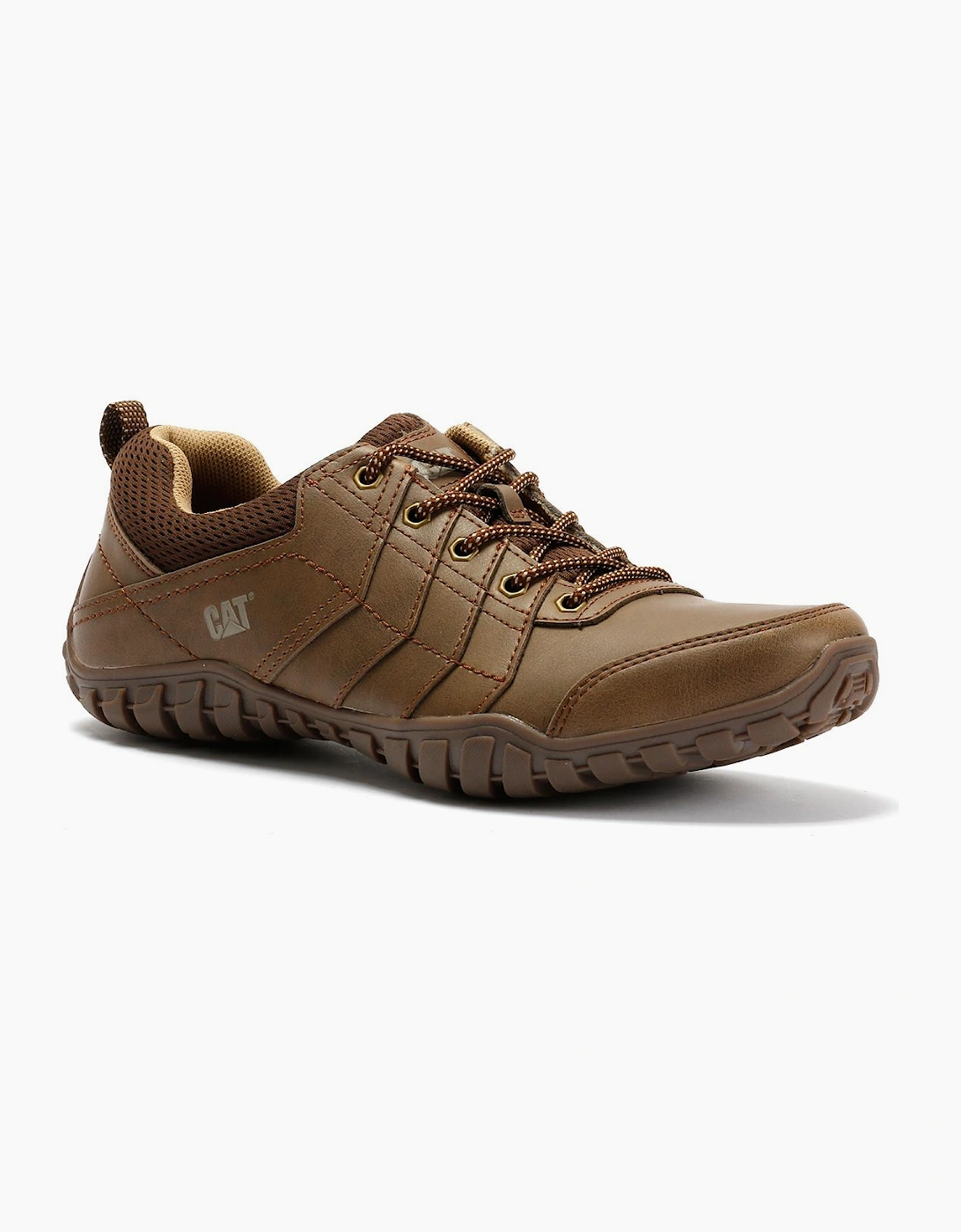 Caterpillar Instruct Suede Men's Brown Lace-Up Shoes