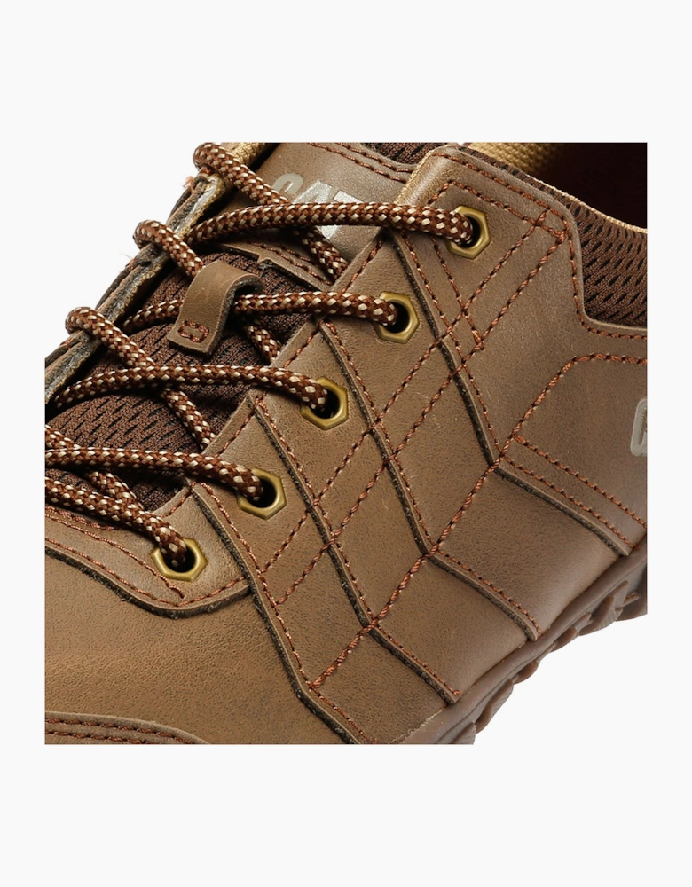 Caterpillar Instruct Suede Men's Brown Lace-Up Shoes