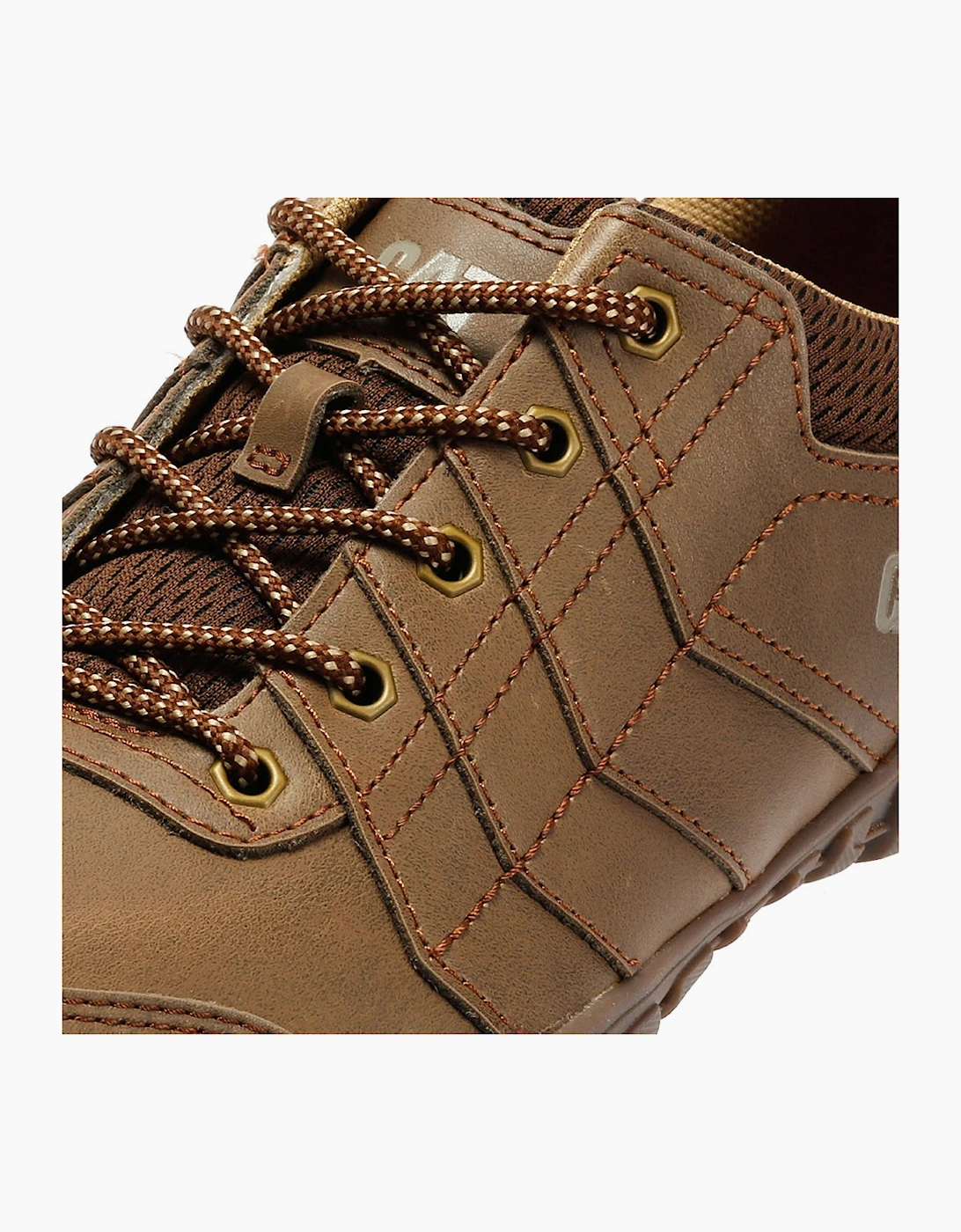 Caterpillar Instruct Suede Men's Brown Lace-Up Shoes
