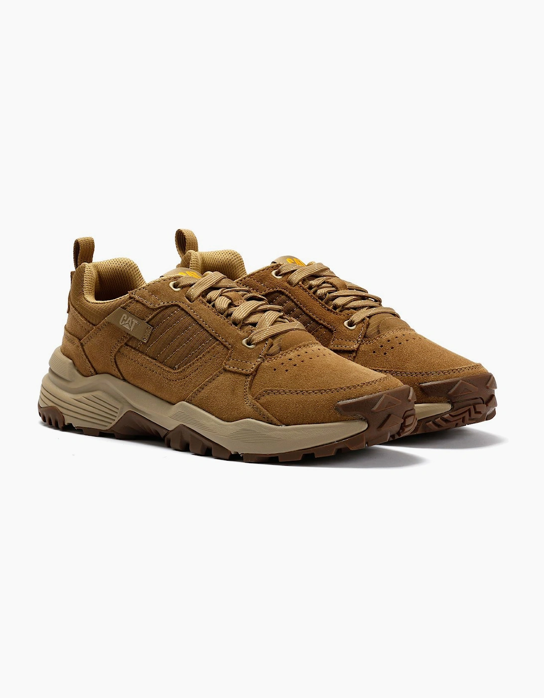 Caterpillar Grapple Suede Men's Butternut Trainers, 9 of 8