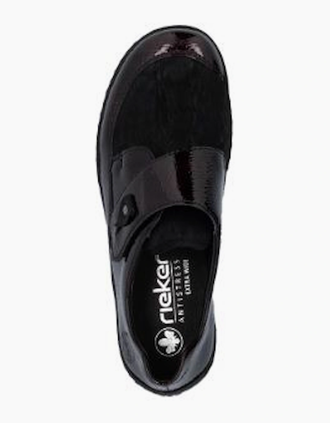 Rieker Ladies Shoes 48951-35 bordeaux extra wide fit
