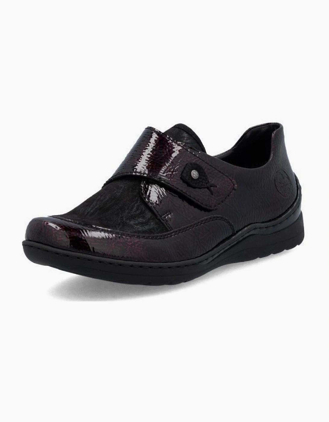 Rieker Ladies Shoes 48951-35 bordeaux extra wide fit, 7 of 6