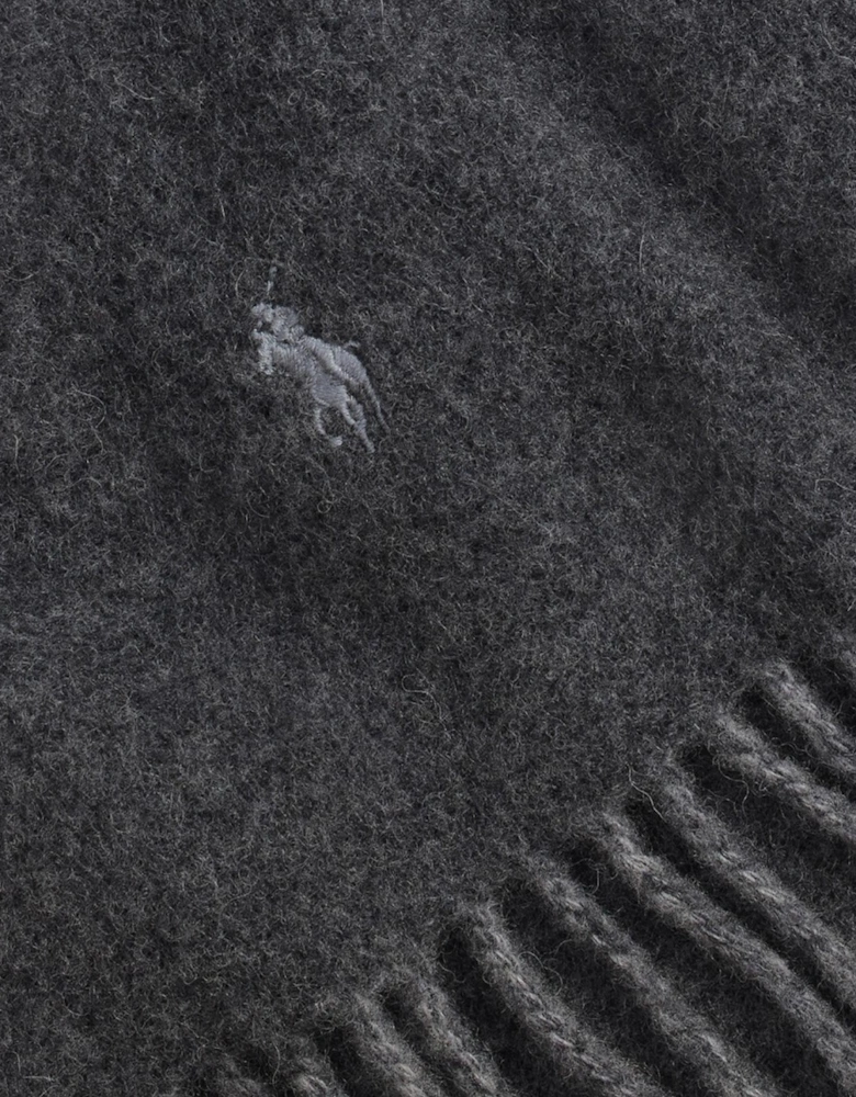 Reversible Wool-blend Scarf