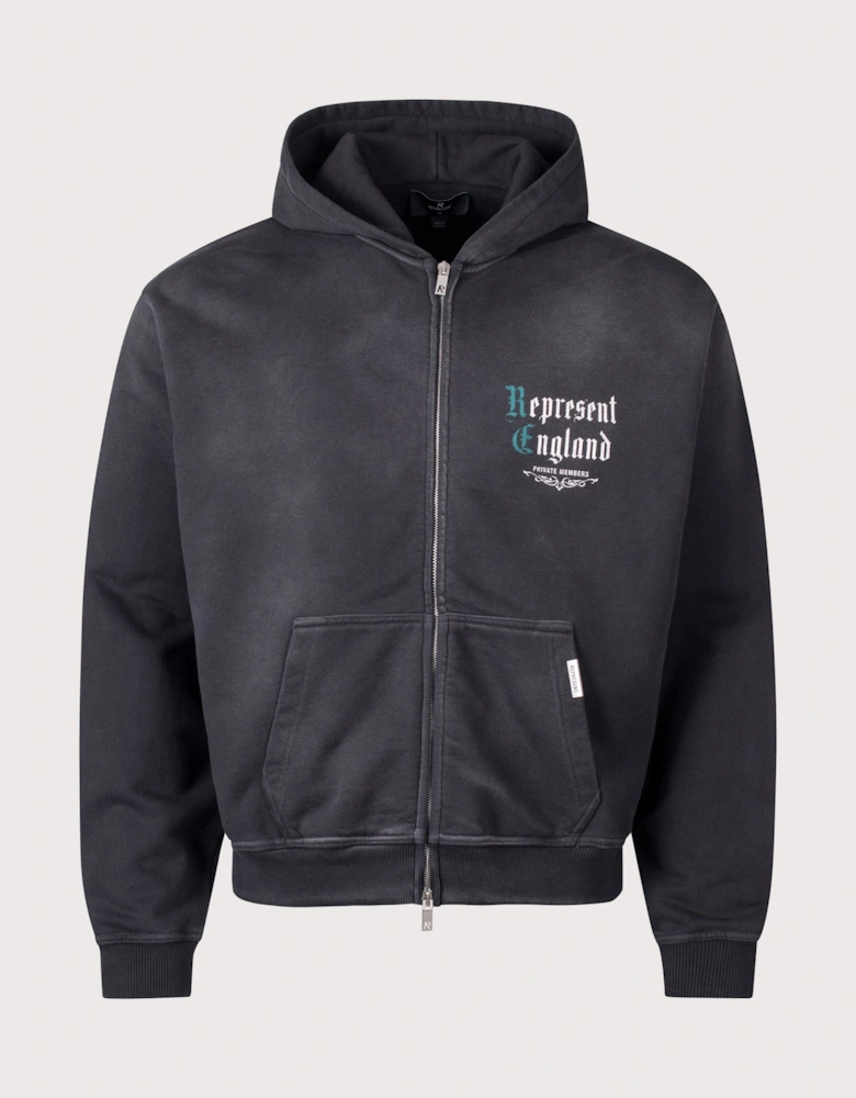 Oversized Fit Private Members Hoodie