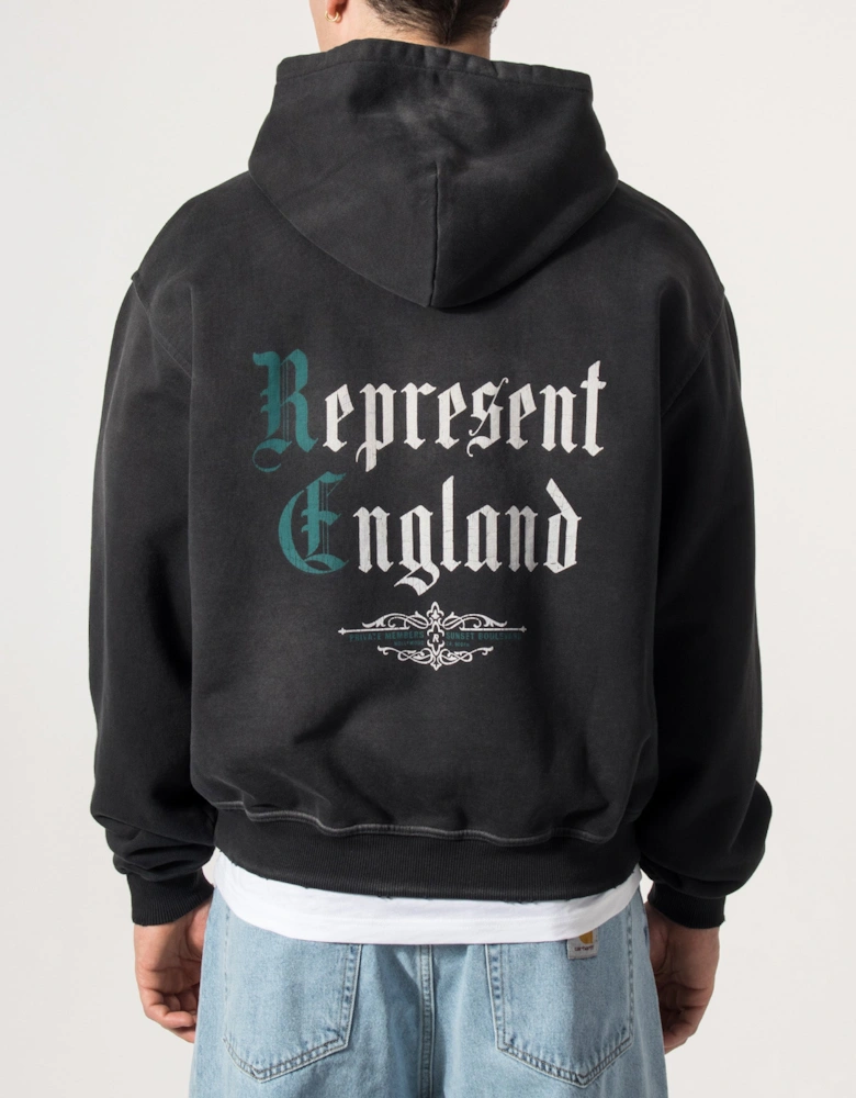 Oversized Fit Private Members Hoodie