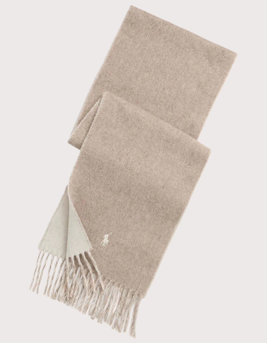 Reversible Wool-blend Scarf