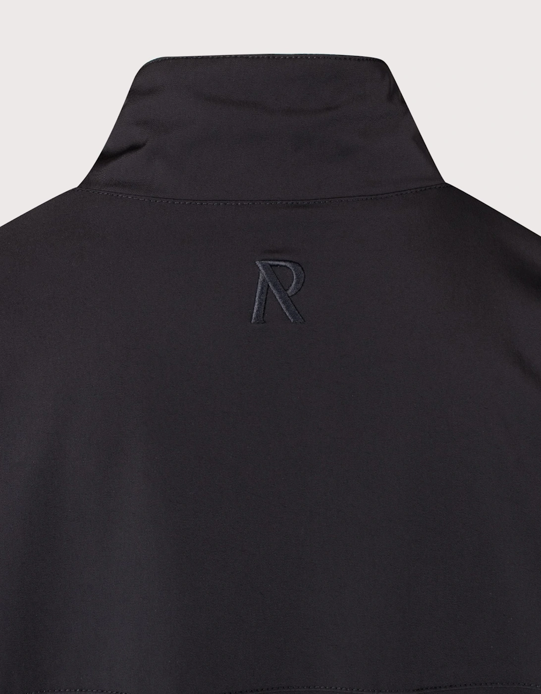 Oversized Initial Nylon Track Jacket