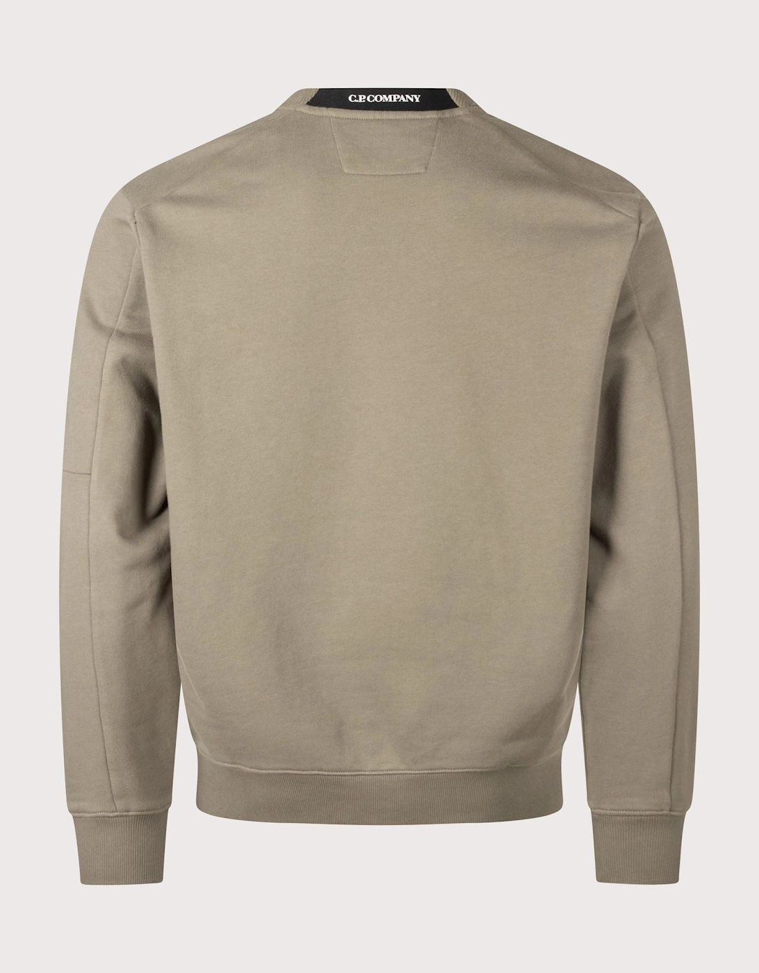 Diagonal Raised Fleece Crewneck Lens Sweatshirt