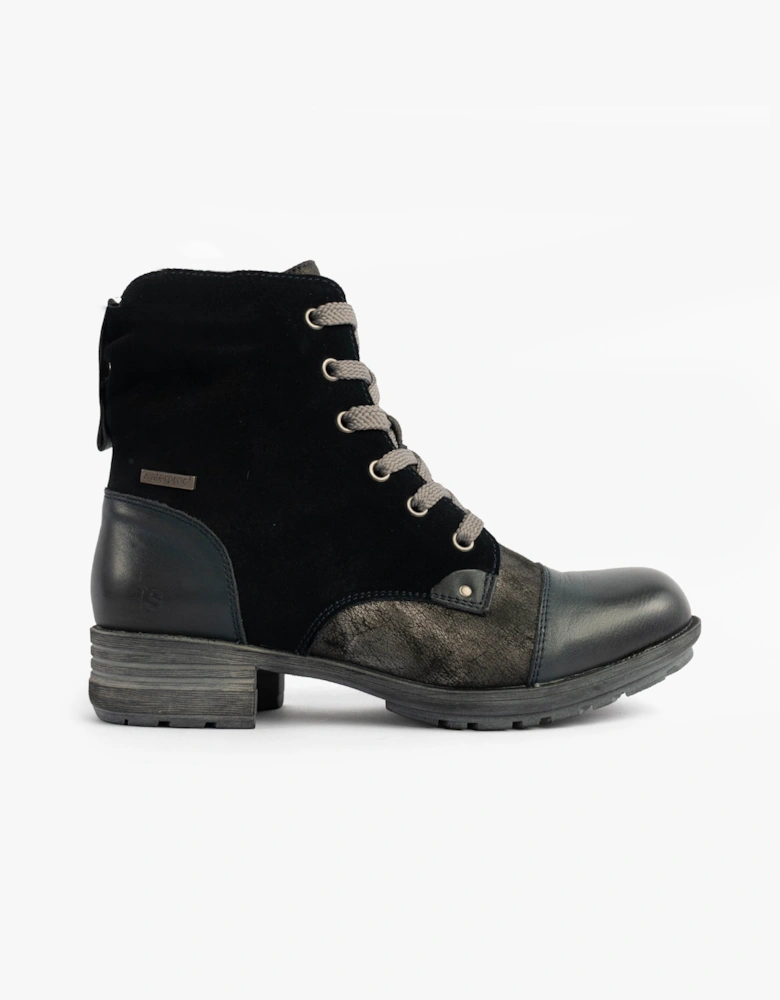 Josef Seibel Susie 03 Womens Ankle Boots Blue Combi