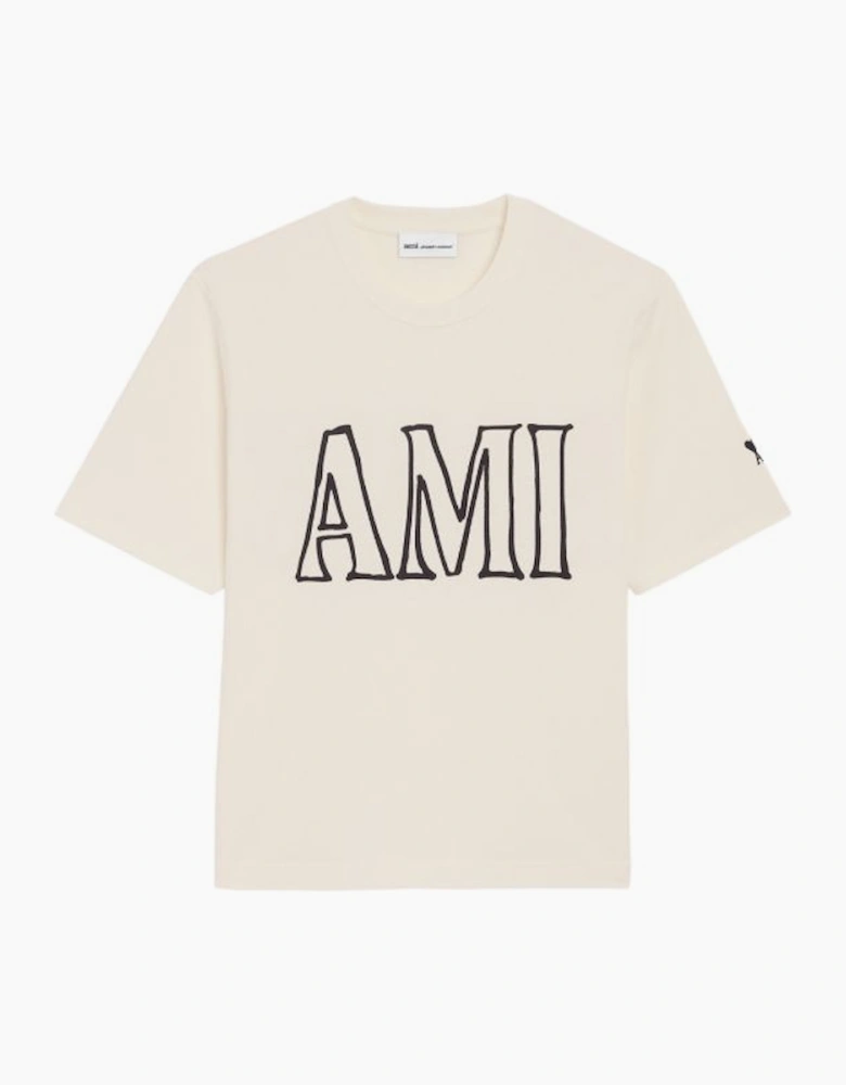 Ami Paris Graphic T Shirt