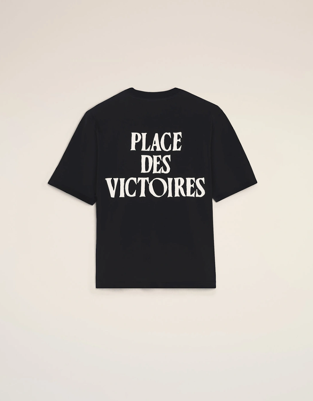 Ami Paris Logo Print T Shirt Black
