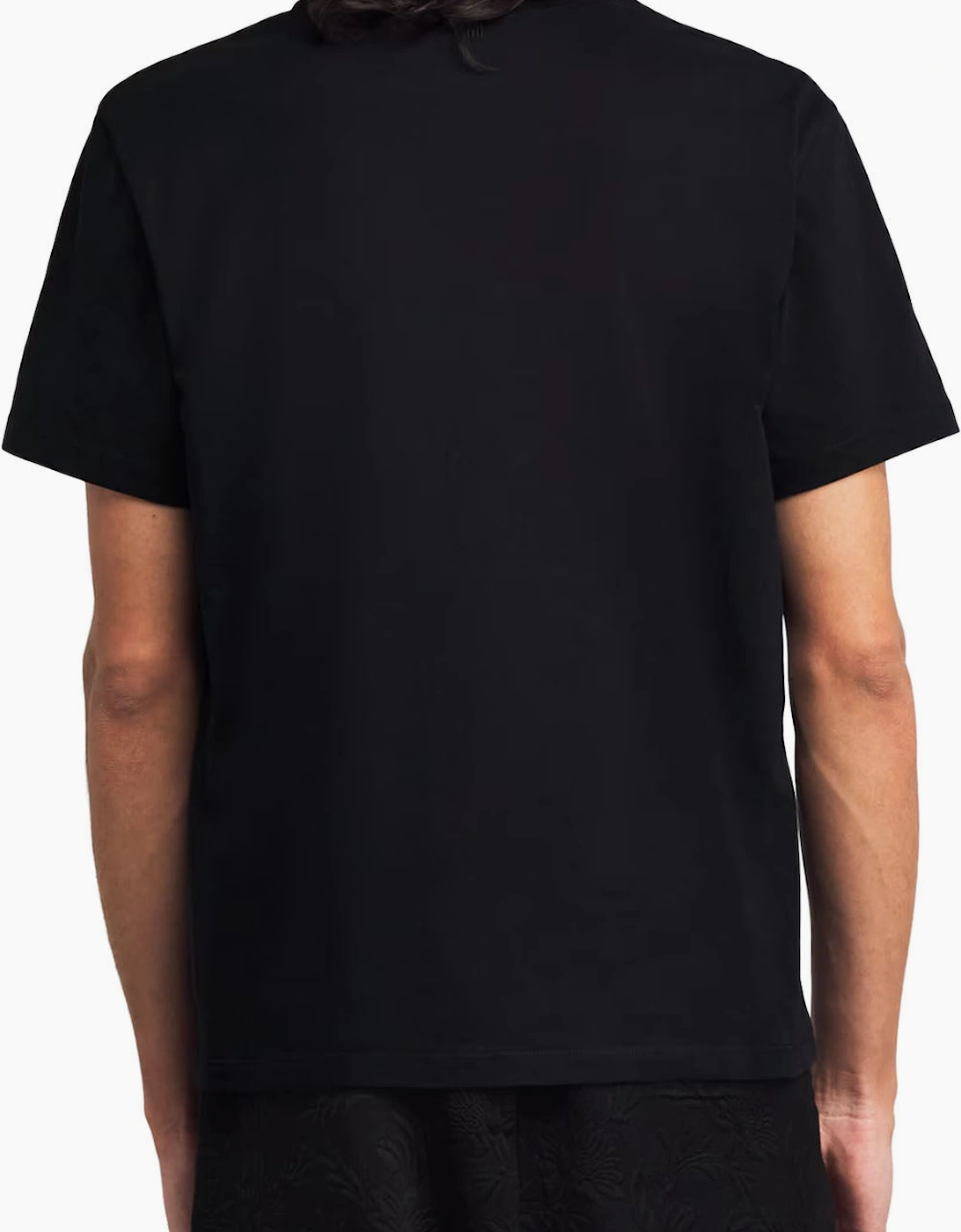 Men's Black Ami Paris 'Ami De Coeur' Cotton T-Shirt