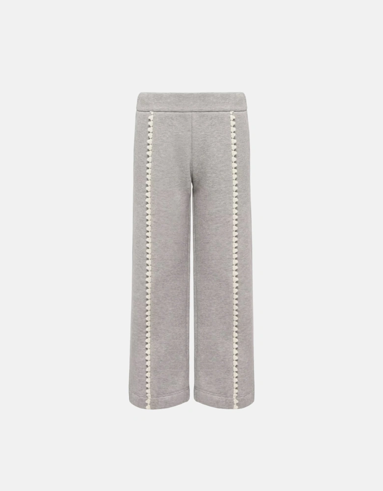 Kids Open Cuff Joggers Grey