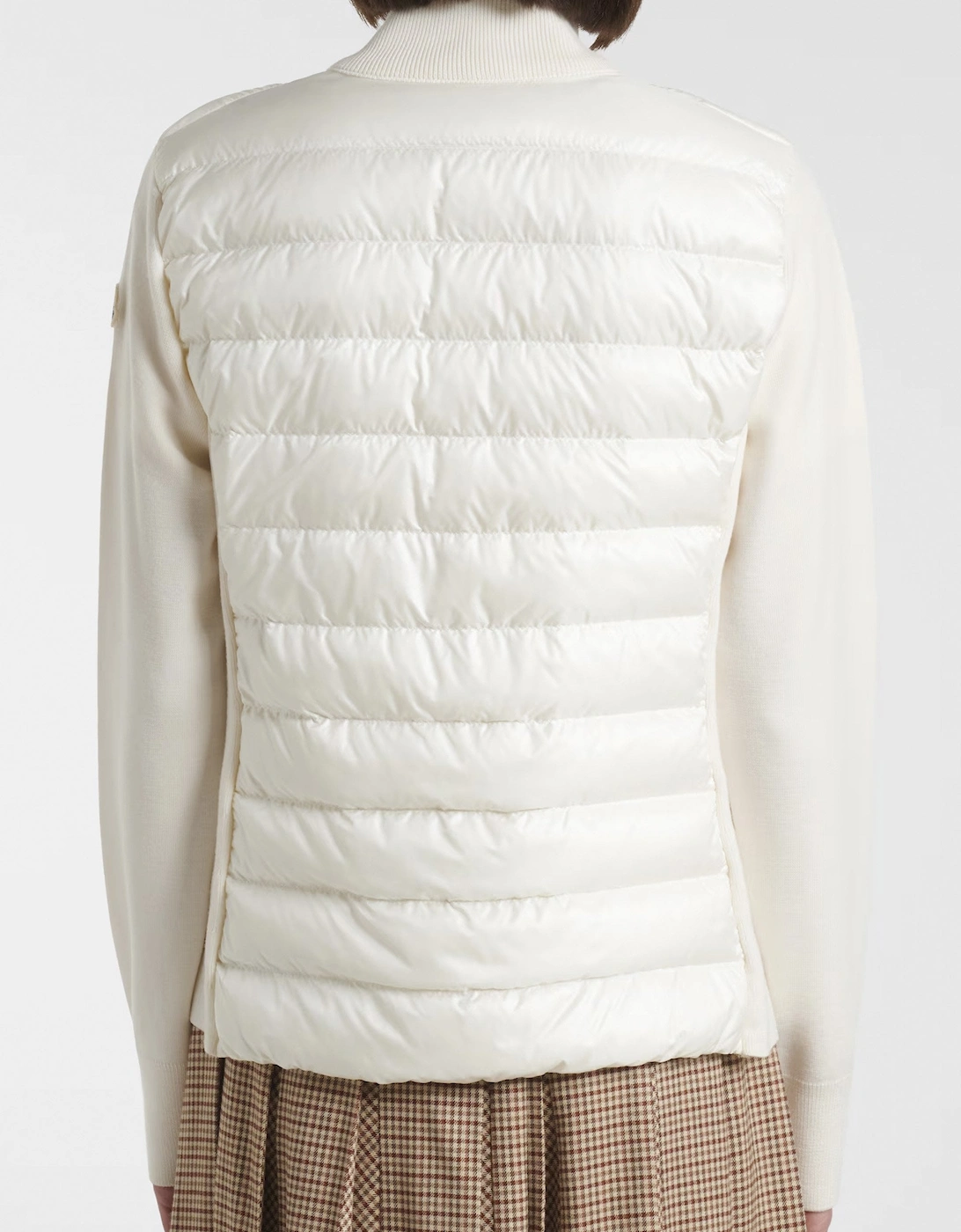 Womens Hybrid Cardigan Cream