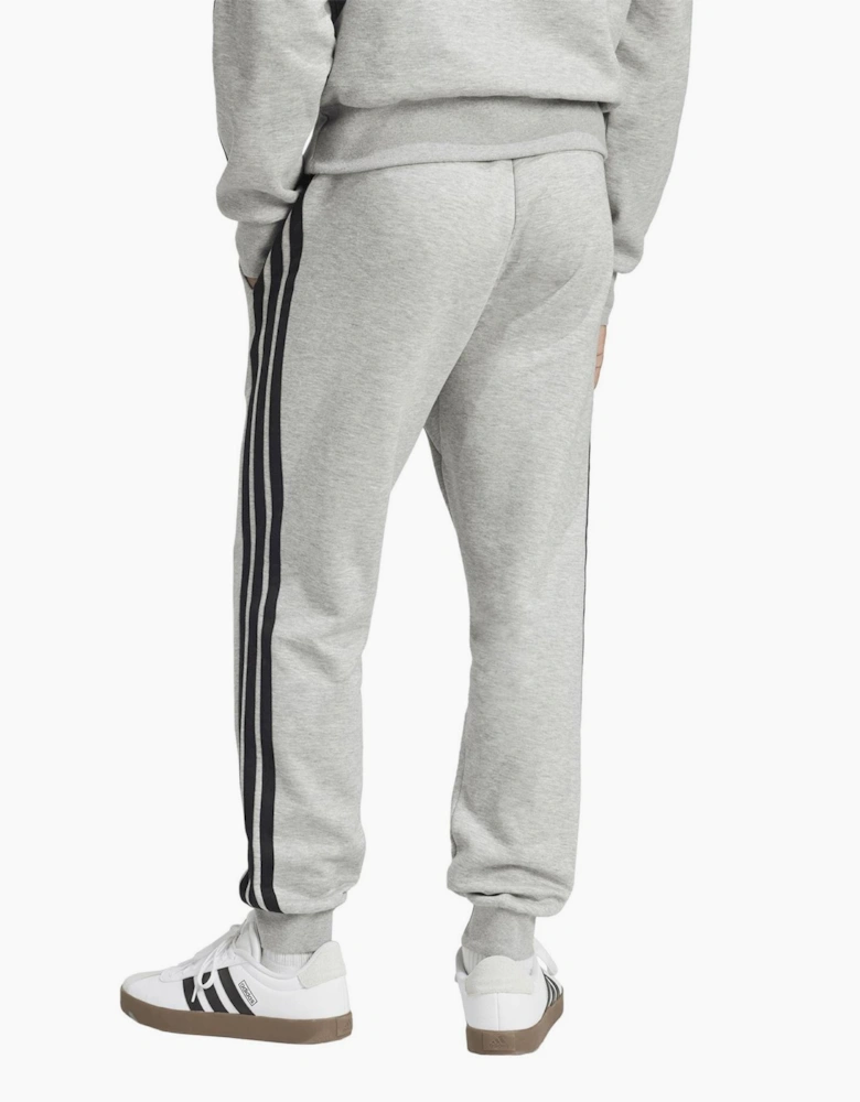 Fleece Tapered Cuff 3 Stripes Joggers