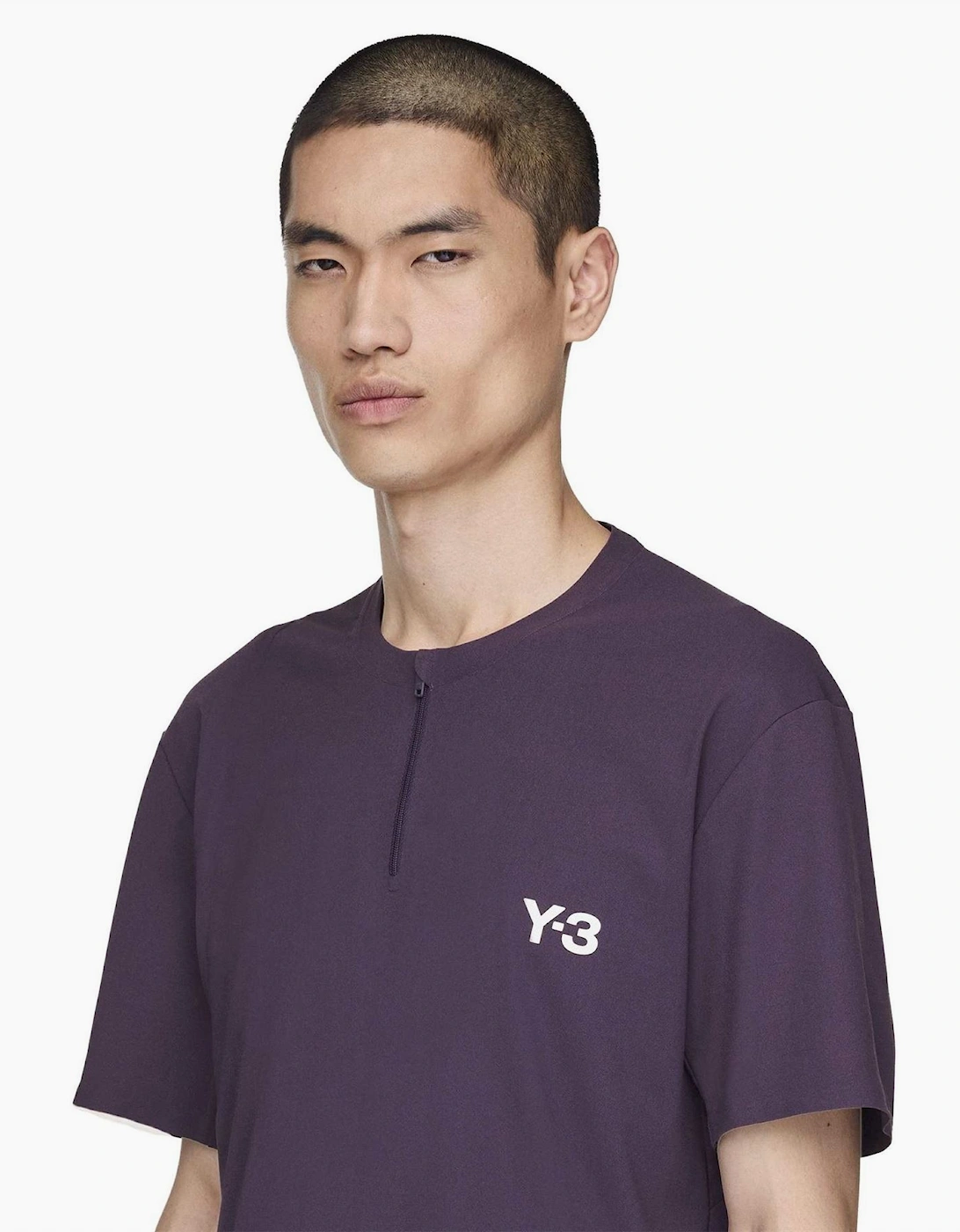 Printed Logo Crew Neck Raglan Short Sleeve T-Shirt