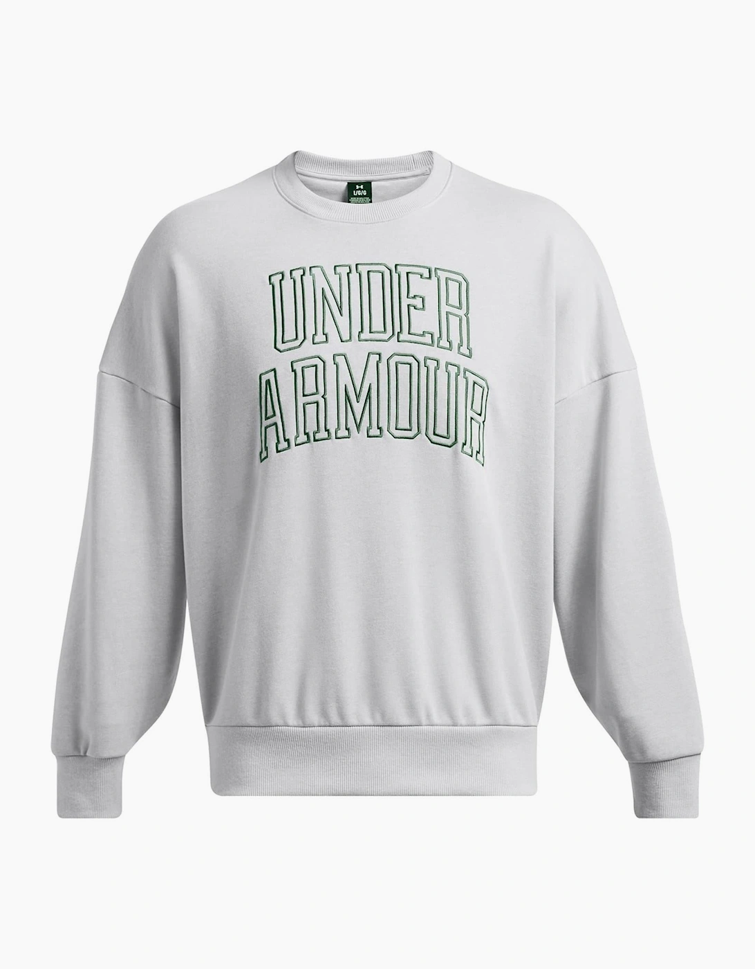 Icon Crew Neck Ribbed Collar Long Sleeve Sweatshirt, 6 of 5