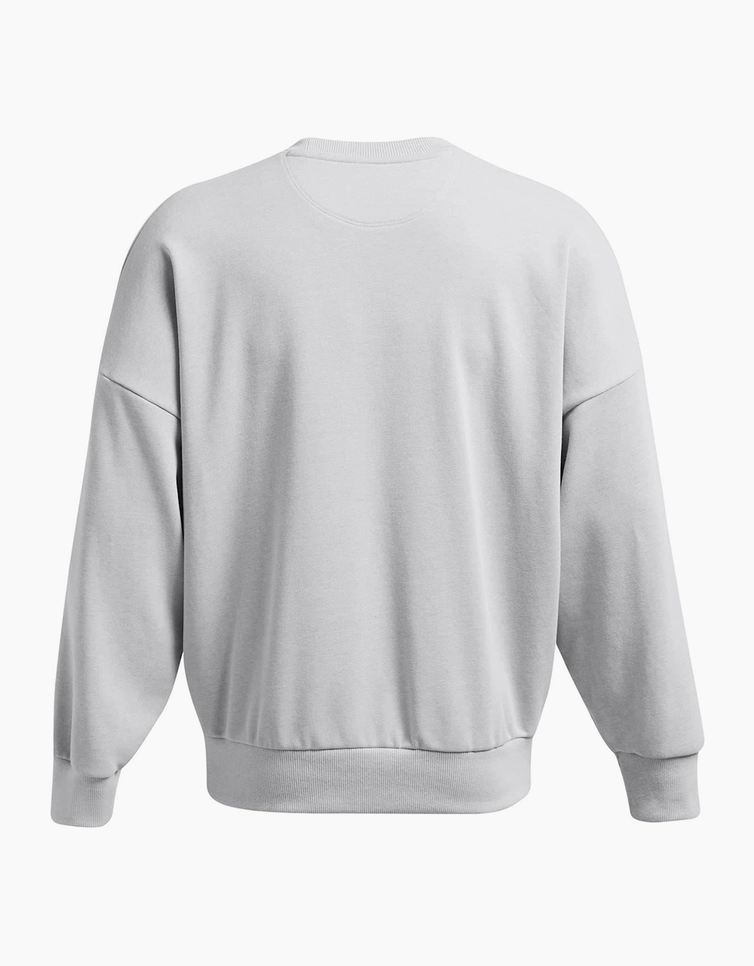 Icon Crew Neck Ribbed Collar Long Sleeve Sweatshirt