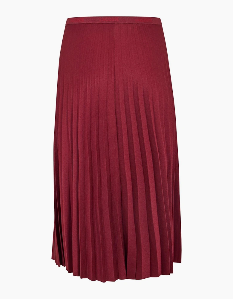 Waist Flowing Pleated Skirt