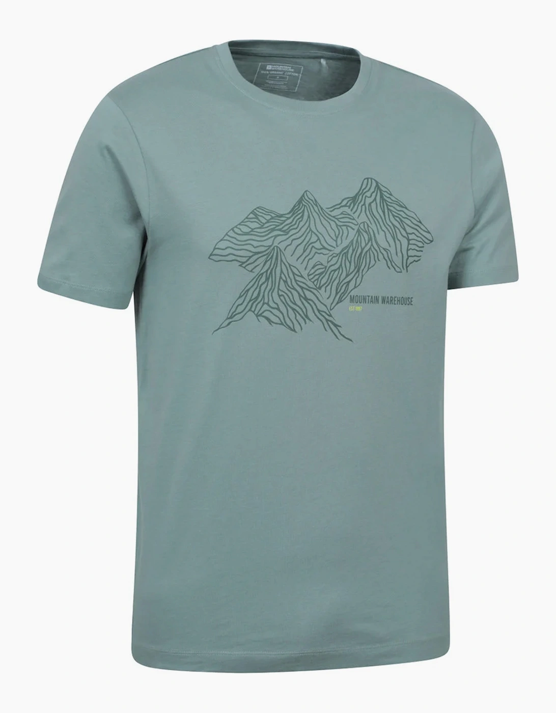 Mountain Warehouse Mens Tonal Organic T-Shirt