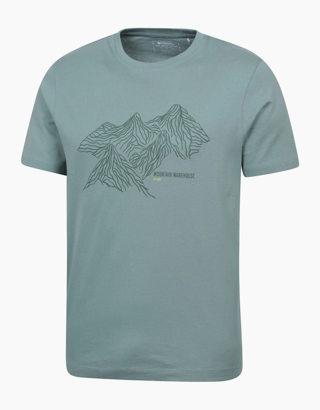 Mountain Warehouse Mens Tonal Organic T-Shirt