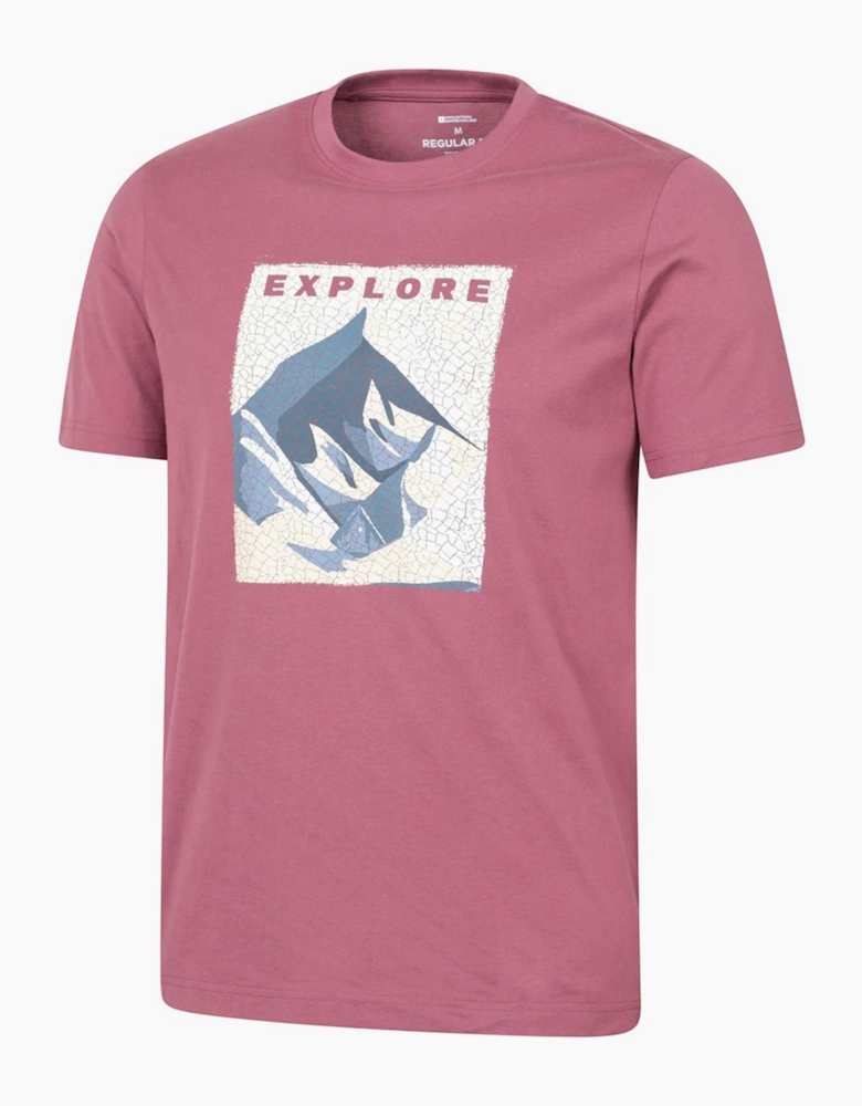 Mountain Warehouse Mens Explore Organic T-Shirt