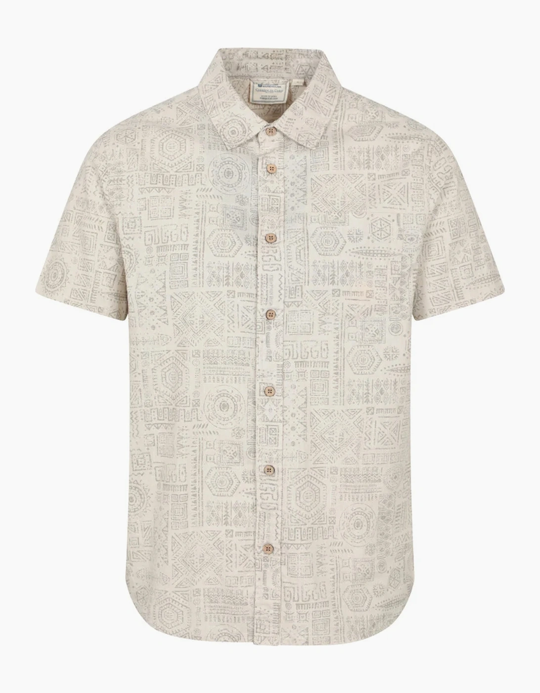 Mountain Warehouse Mens Preston Illustration Shirt, 4 of 3