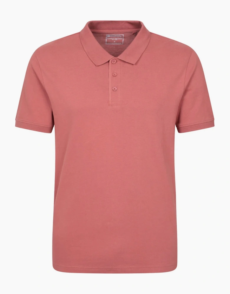 Mountain Warehouse Mens Dawnay Textured Pique Polo Shirt