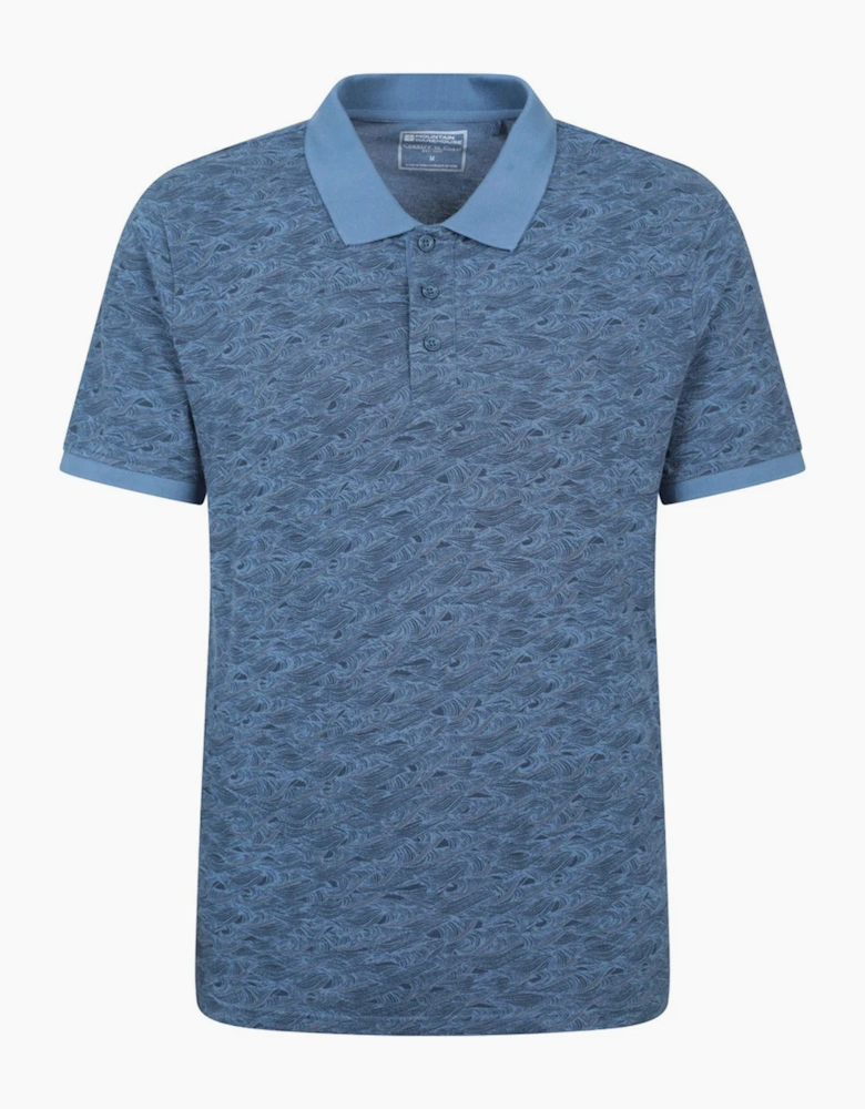 Mountain Warehouse Mens Dawnay Textured Pique Polo Shirt