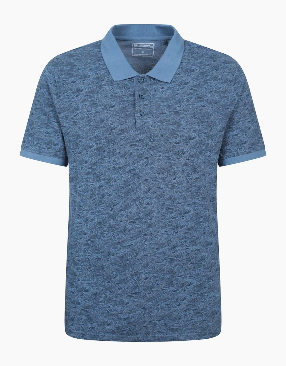 Mountain Warehouse Mens Dawnay Textured Pique Polo Shirt, 5 of 4