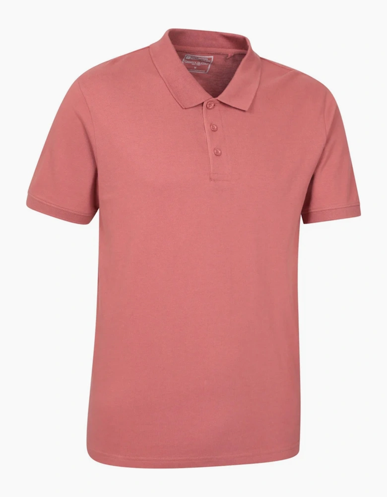 Mountain Warehouse Mens Dawnay Textured Pique Polo Shirt