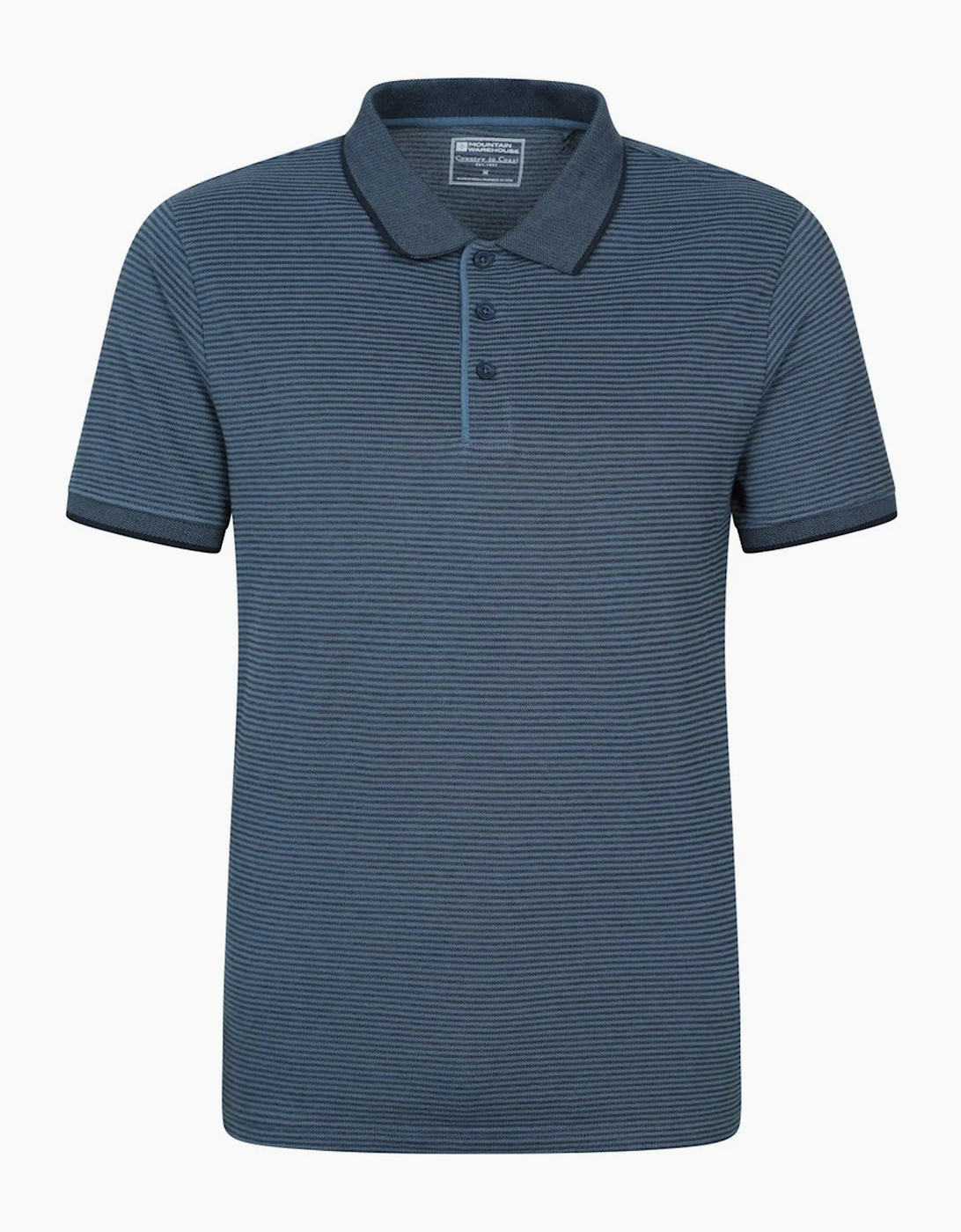 Mountain Warehouse Mens Dawnay Textured Pique Polo Shirt, 5 of 4