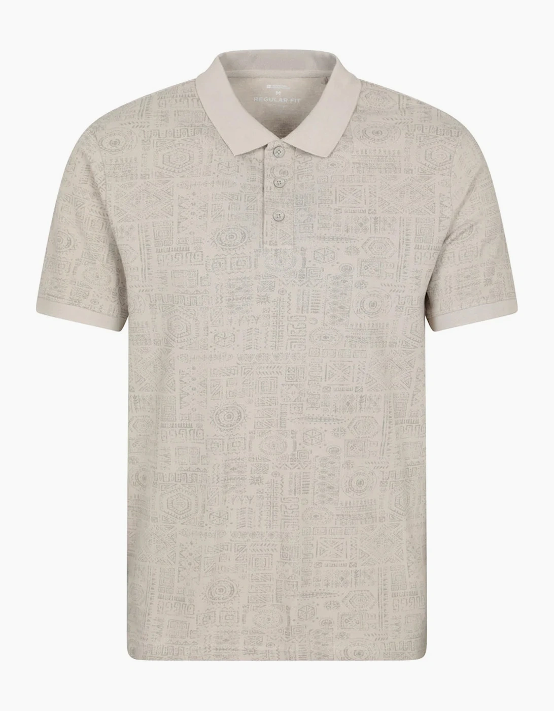Mountain Warehouse Mens Dawnay Textured Pique Polo Shirt, 4 of 3