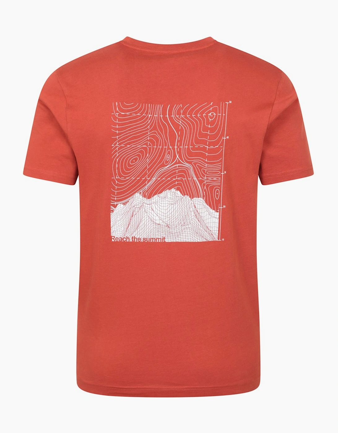 Mountain Warehouse Mens Conquer New Heights Organic Cotton T-Shirt