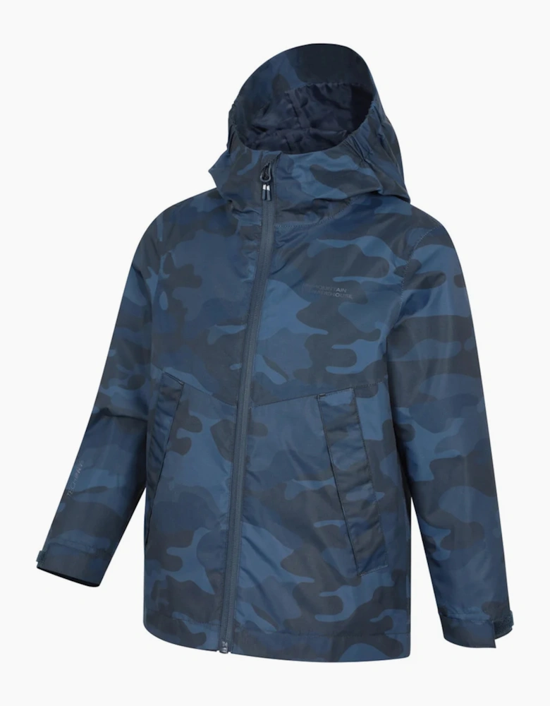 Mountain Warehouse Childrens/Kids Ravine Printed Lightweight Waterproof Jacket