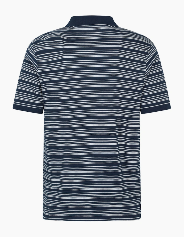 Mountain Warehouse Mens Wren Stripe Cotton Polo Shirt