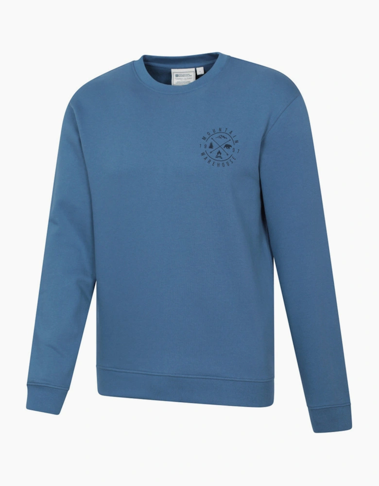 Mountain Warehouse Mens Mountain Crew Neck Sweatshirt