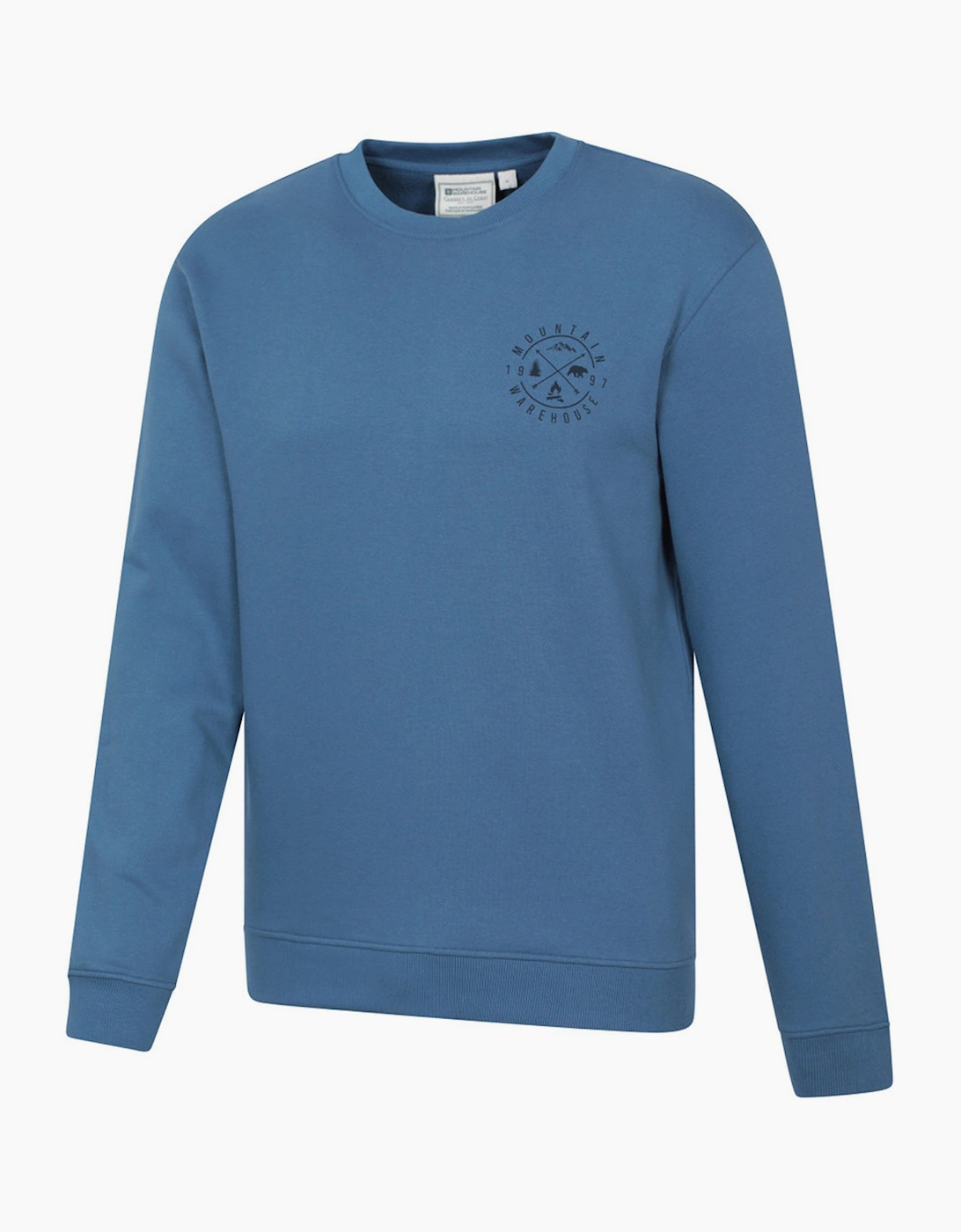 Mountain Warehouse Mens Mountain Crew Neck Sweatshirt