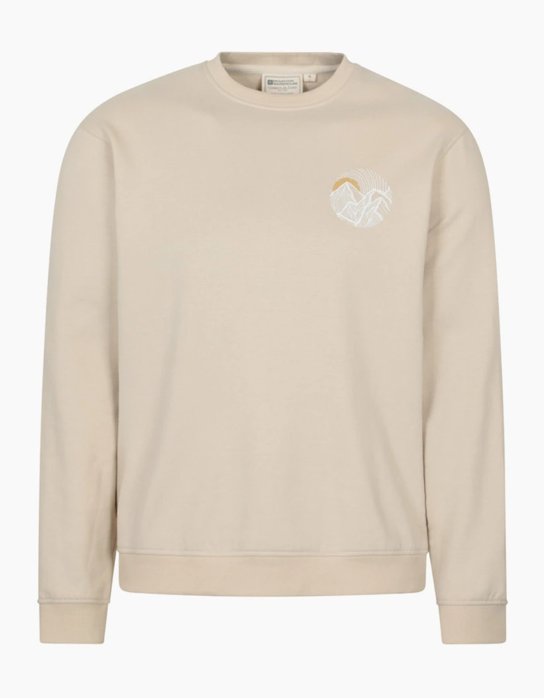 Mountain Warehouse Mens Mountain Crew Neck Sweatshirt