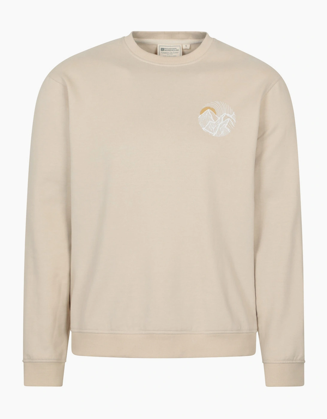 Mountain Warehouse Mens Mountain Crew Neck Sweatshirt, 4 of 3