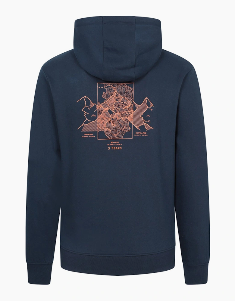 Mountain Warehouse Mens 3 Peaks Mountain Hoodie