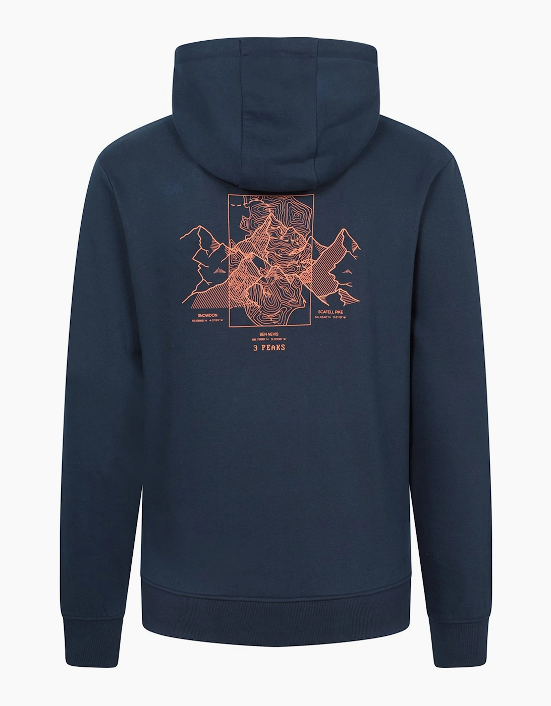 Mountain Warehouse Mens 3 Peaks Mountain Hoodie