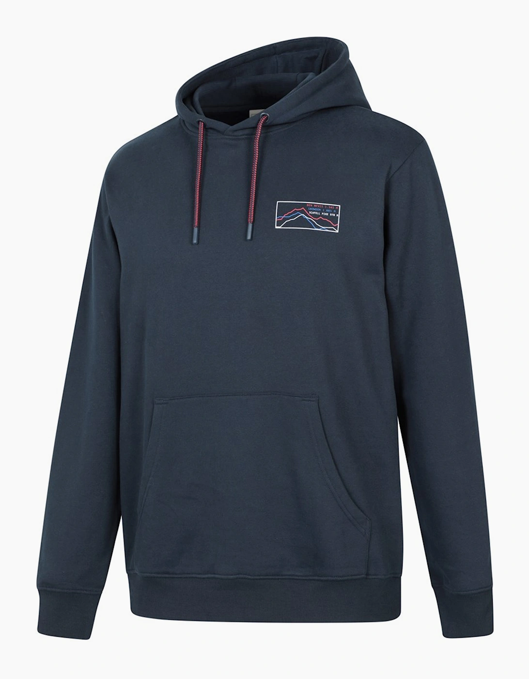 Mountain Warehouse Mens 3 Peaks Mountain Hoodie