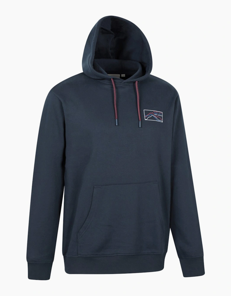 Mountain Warehouse Mens 3 Peaks Mountain Hoodie