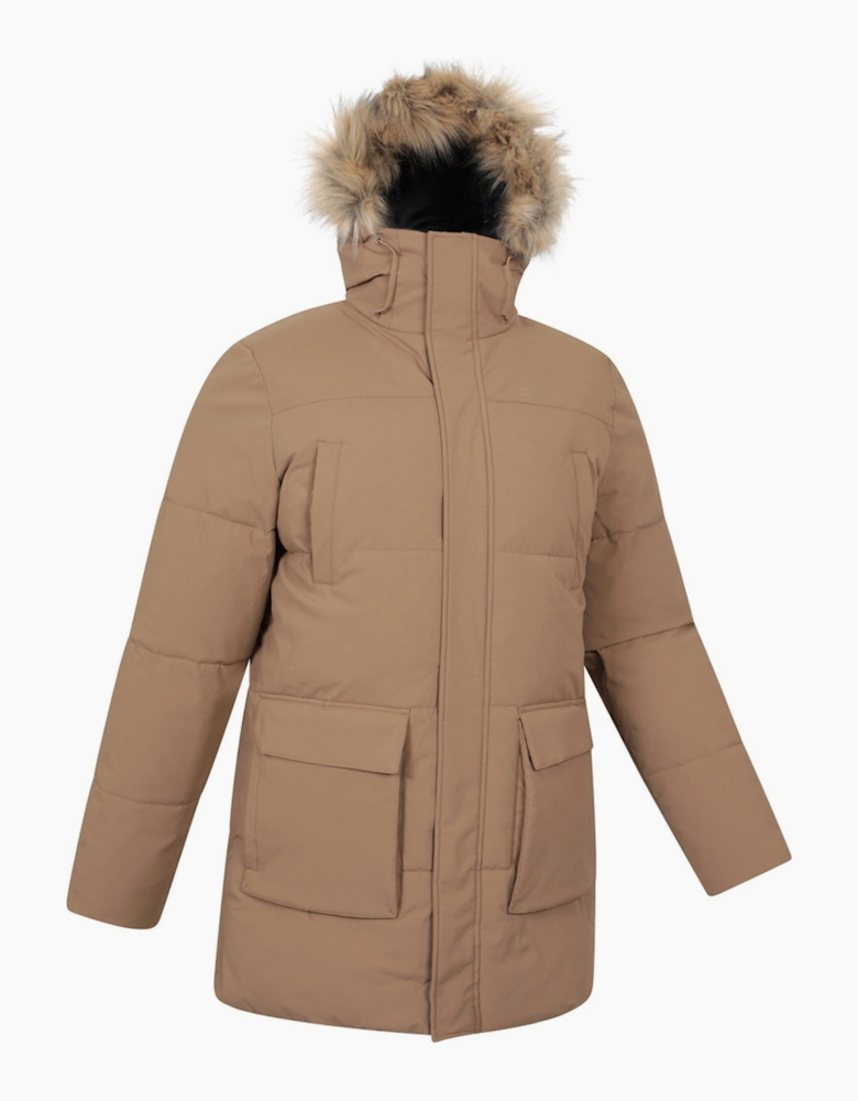 Mountain Warehouse Mens Fern Water Resistant Padded Parka