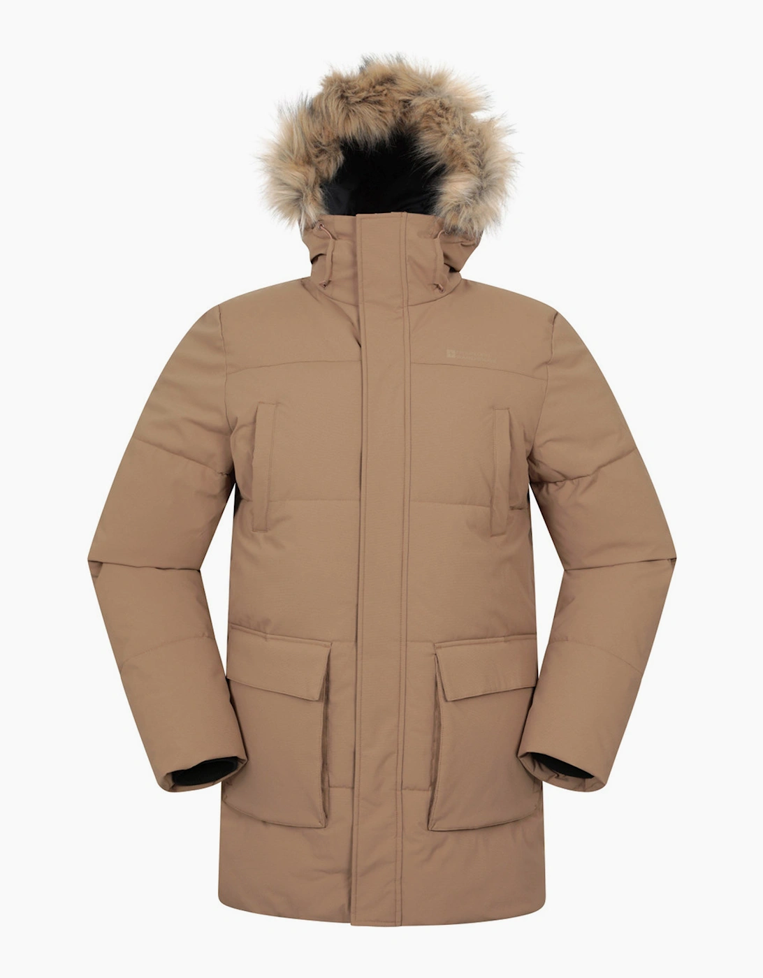 Mountain Warehouse Mens Fern Water Resistant Padded Parka, 5 of 4