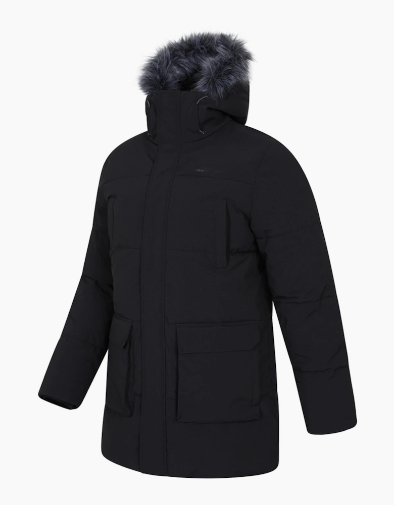 Mountain Warehouse Mens Fern Water Resistant Padded Parka