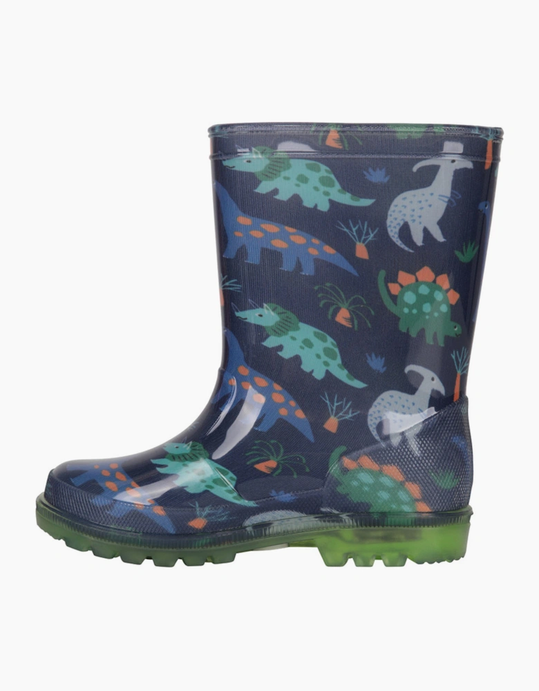 Mountain Warehouse Childrens/Kids Splash Unicorn And Rainbow Light Up Wellington Boots